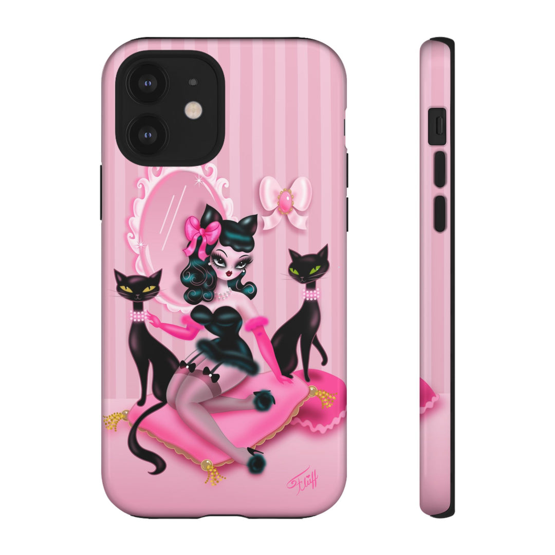 Kitten Boudoir Doll • Tough Phone Case