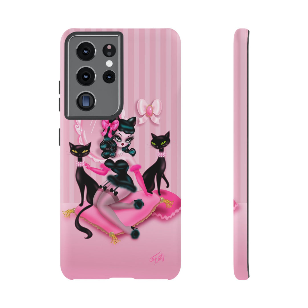 Kitten Boudoir Doll • Tough Phone Case