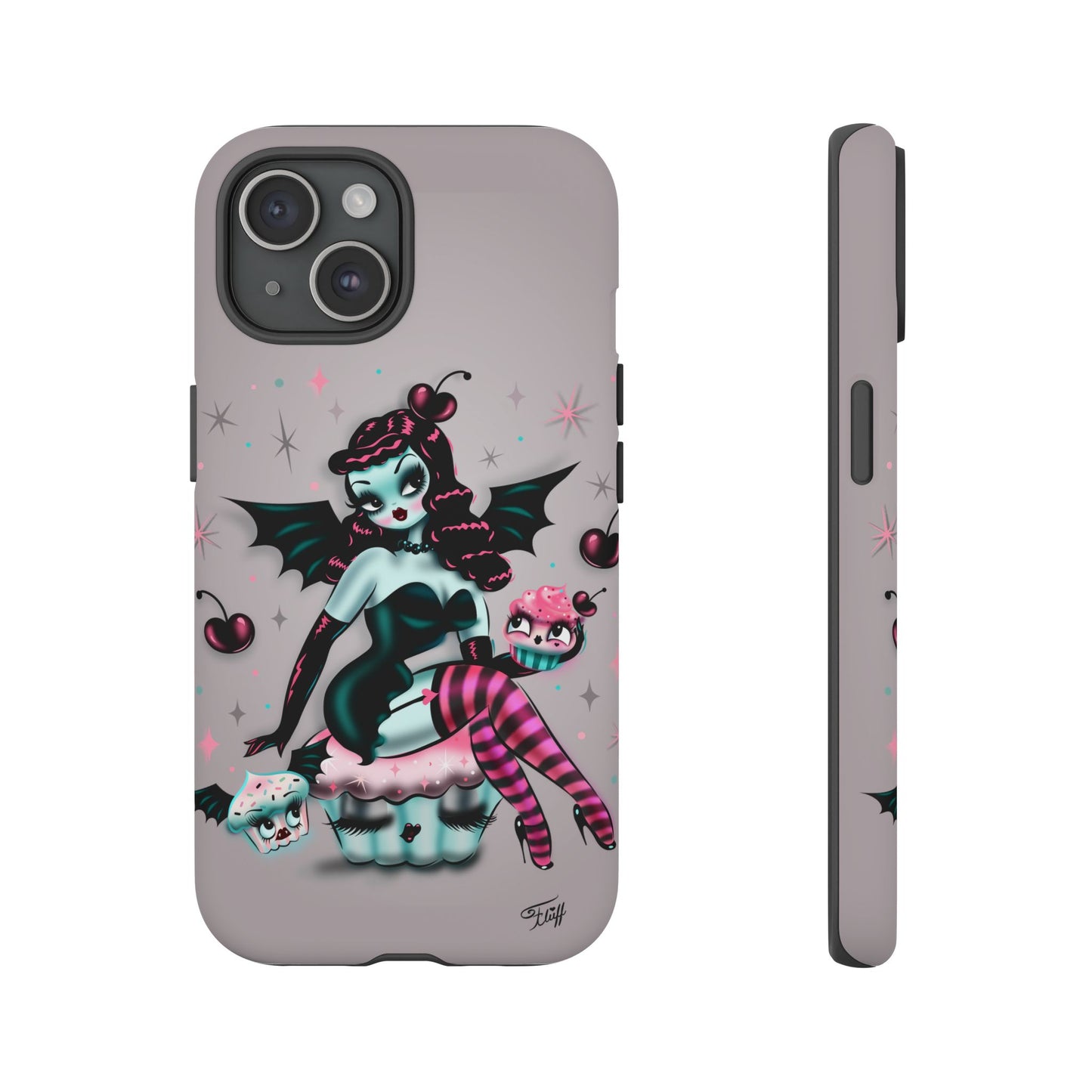 Spooky Cupcake Doll • Tough Phone Case