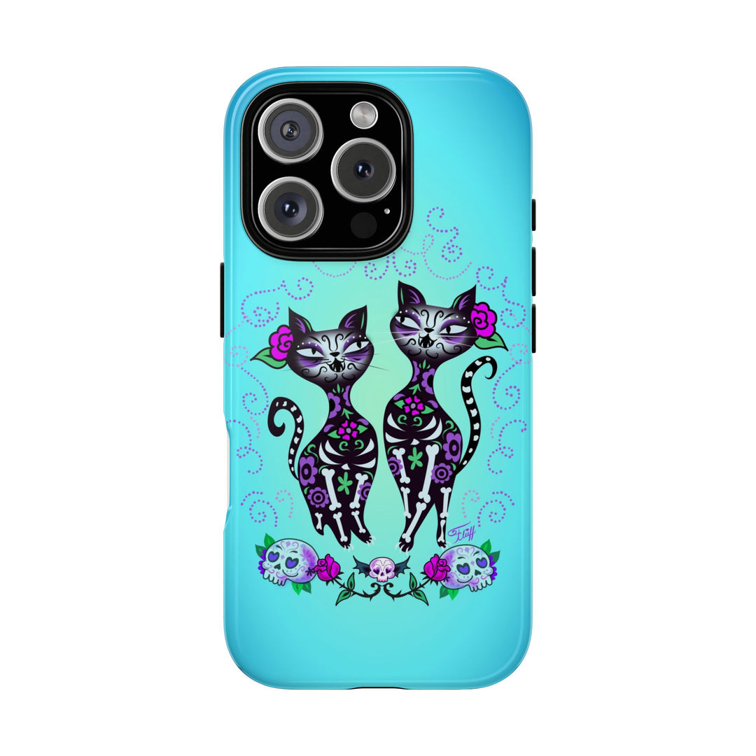 Sugar Skull Cats • Tough Phone Case