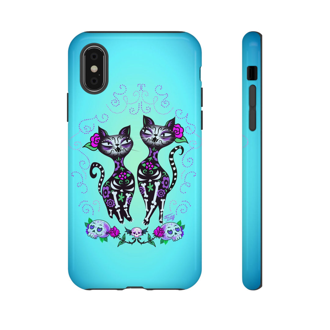 Sugar Skull Cats • Tough Phone Case