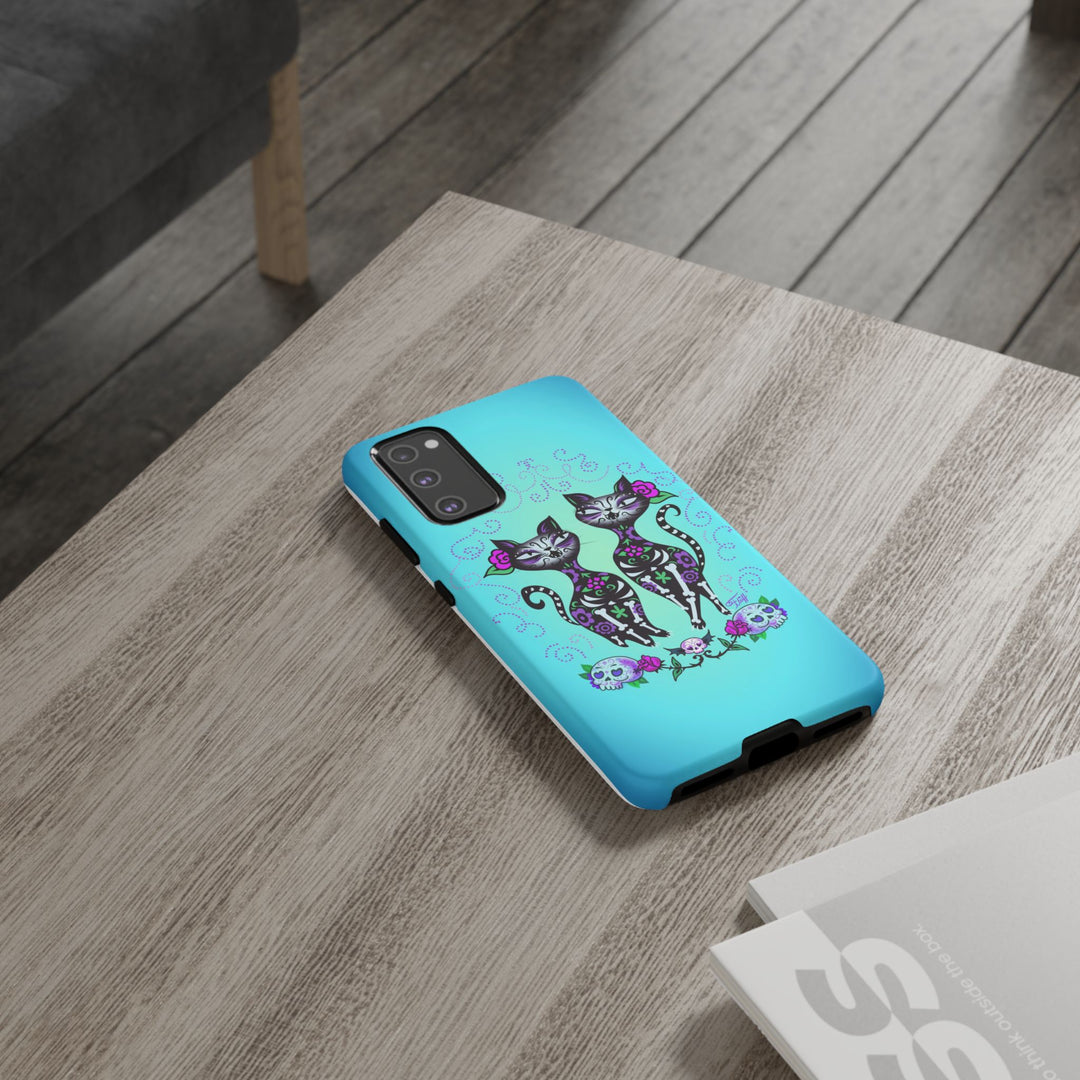 Sugar Skull Cats • Tough Phone Case