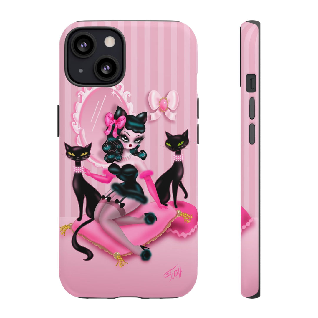 Kitten Boudoir Doll • Tough Phone Case