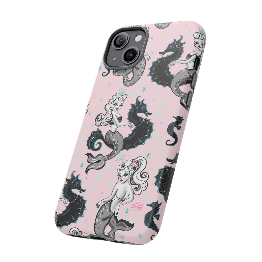 Pearla on Pink • Tough Phone Case