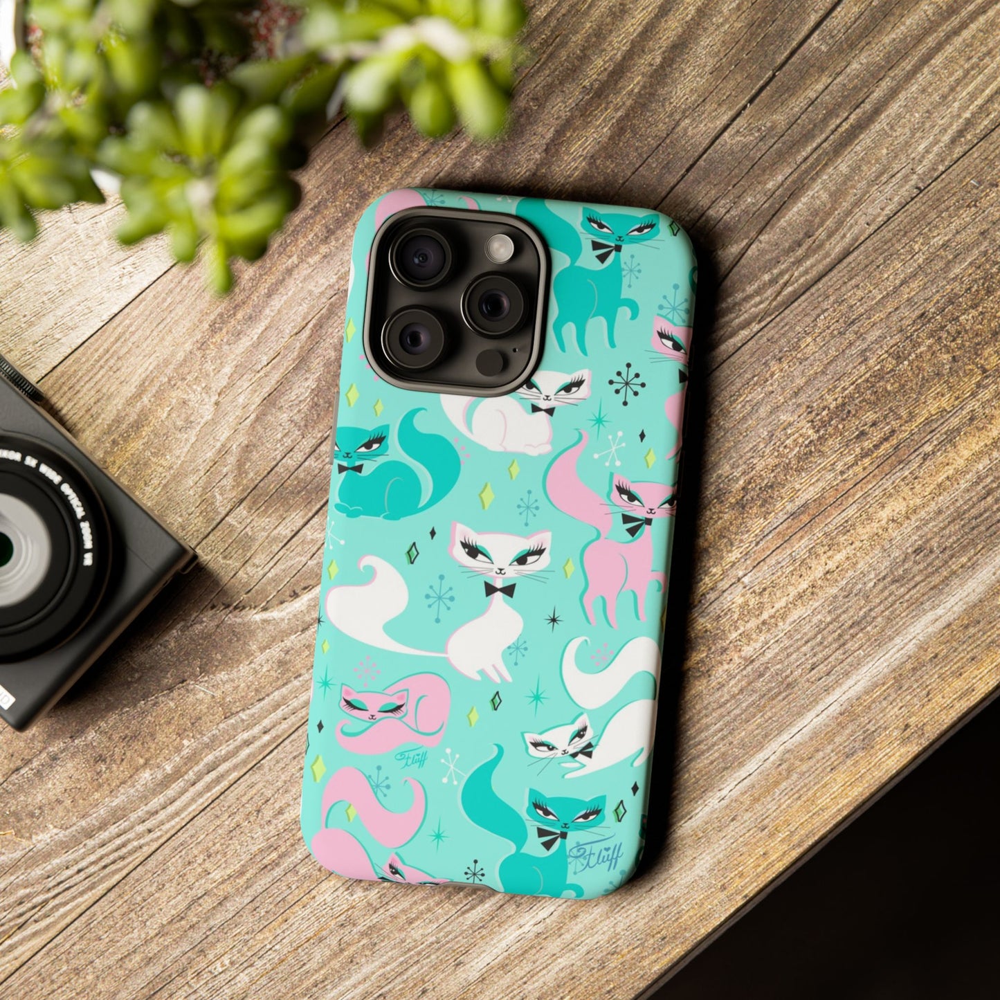 Swanky Kittens • Tough Phone Case