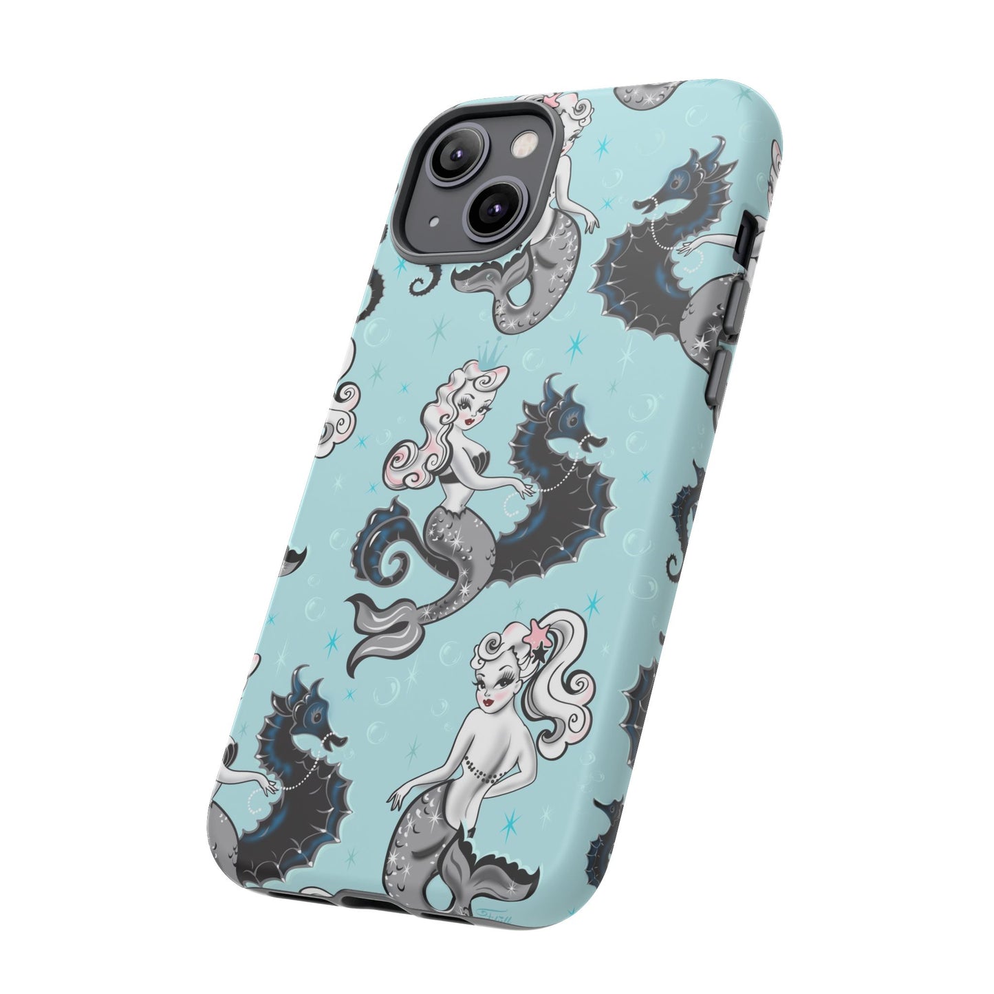 Pearla on Seafoam • Tough Phone Case