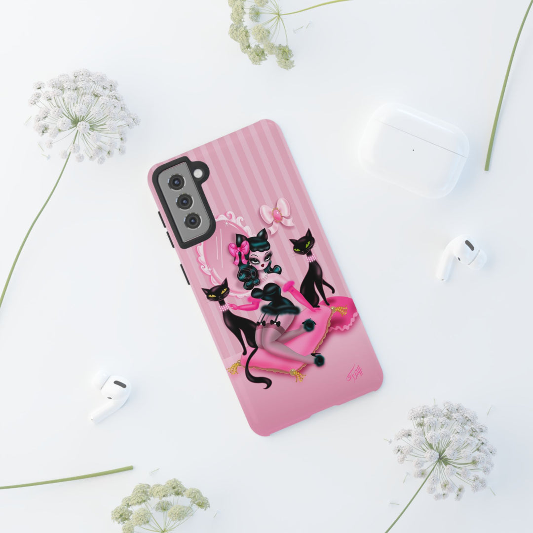 Kitten Boudoir Doll • Tough Phone Case