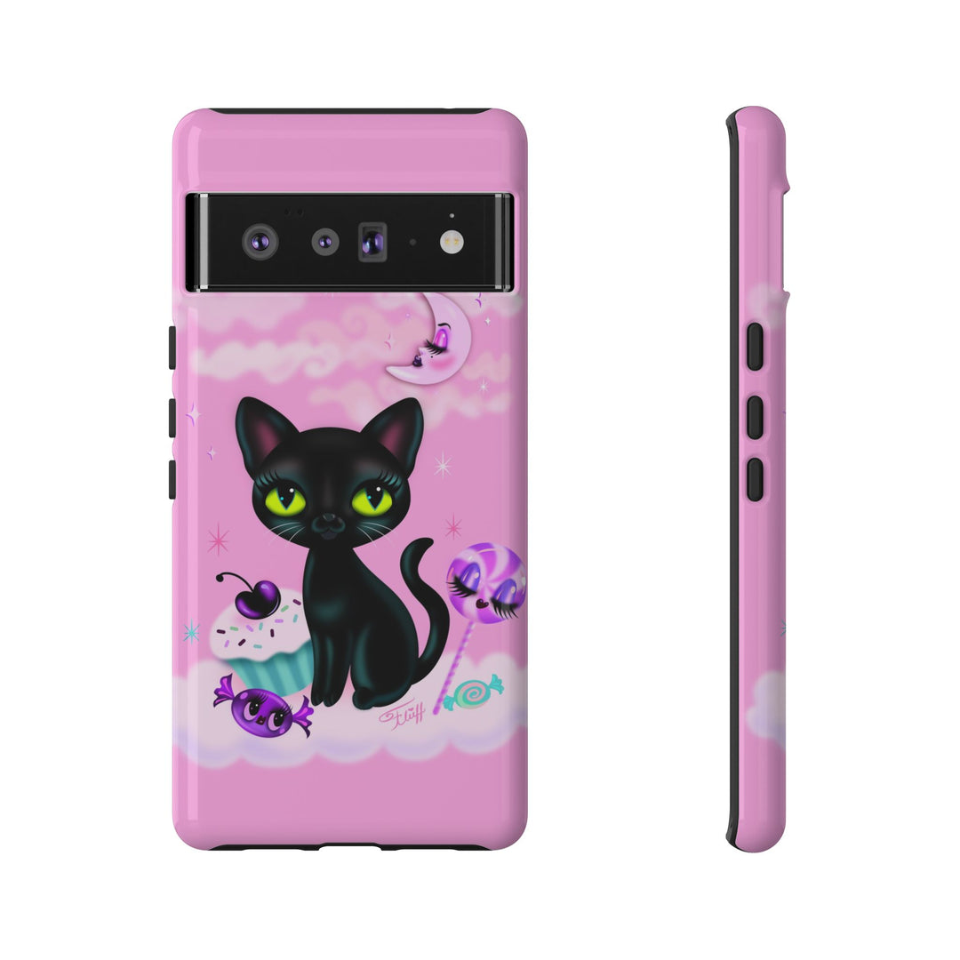 Vyolette in the Sky with Candies Pink • Tough Phone Case