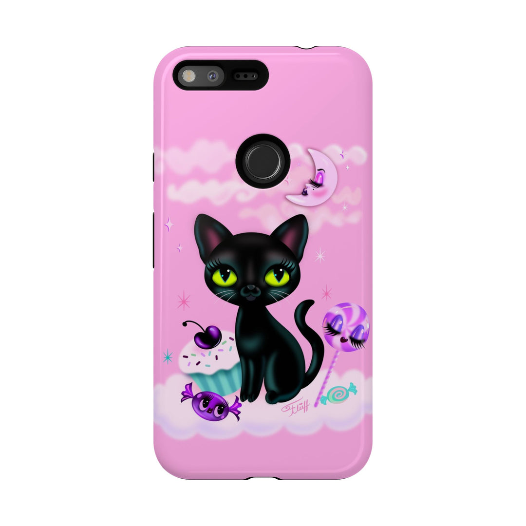 Vyolette in the Sky with Candies Pink • Tough Phone Case