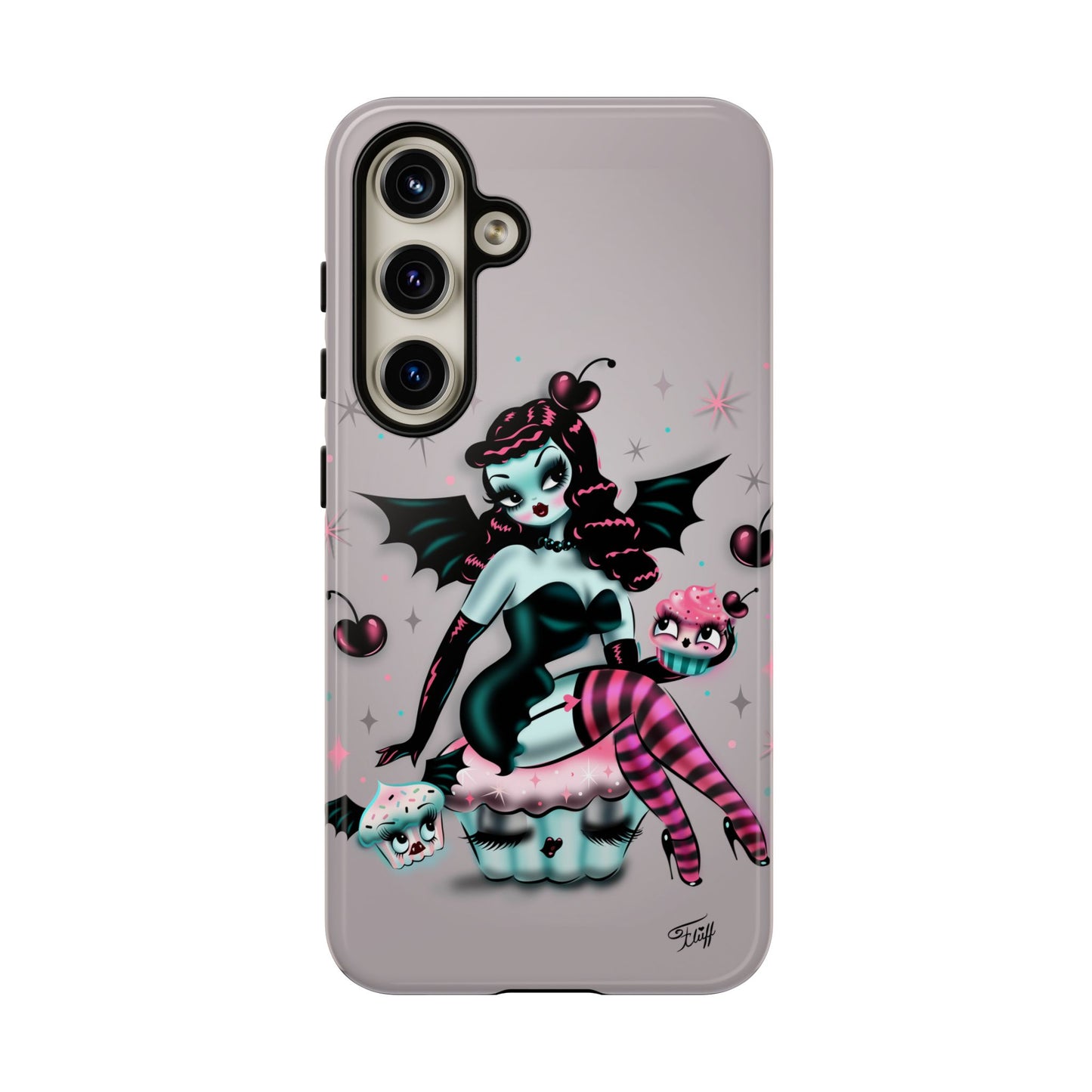 Spooky Cupcake Doll • Tough Phone Case