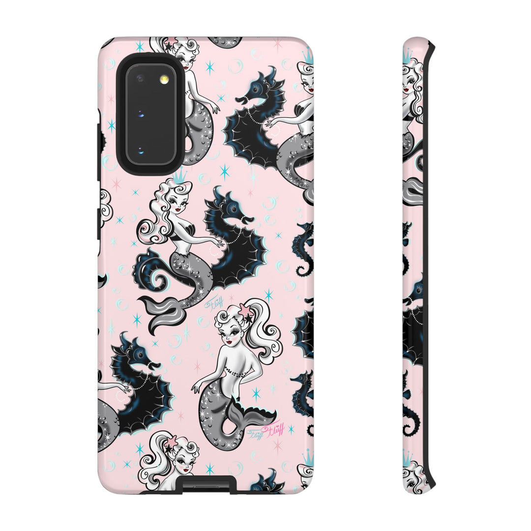 Pearla on Pink • Tough Phone Case