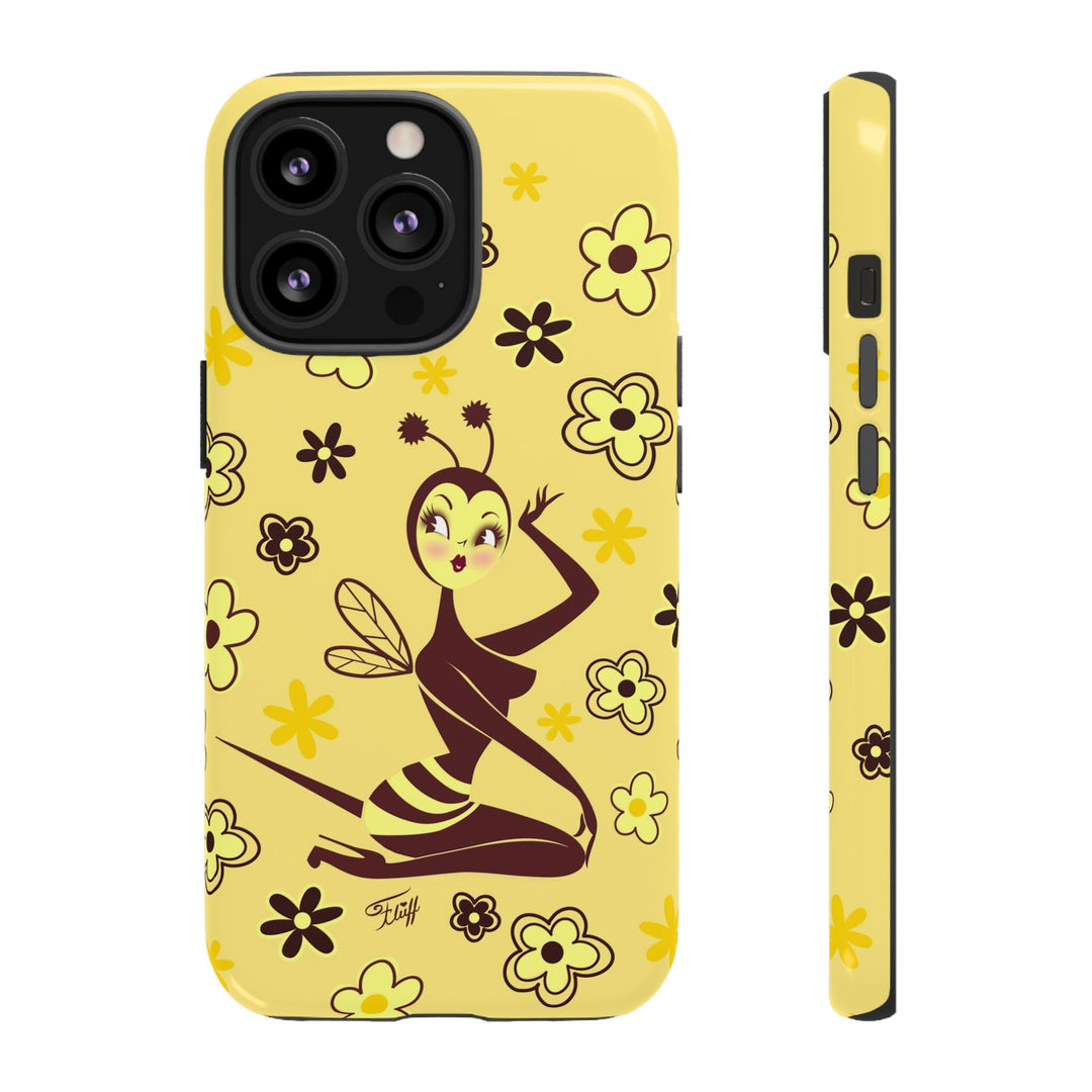 Bee Girl • Tough Phone Case