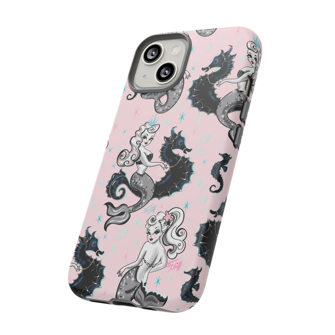 Pearla on Pink • Tough Phone Case