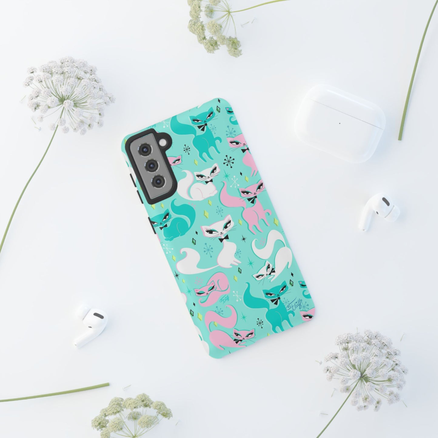 Swanky Kittens • Tough Phone Case