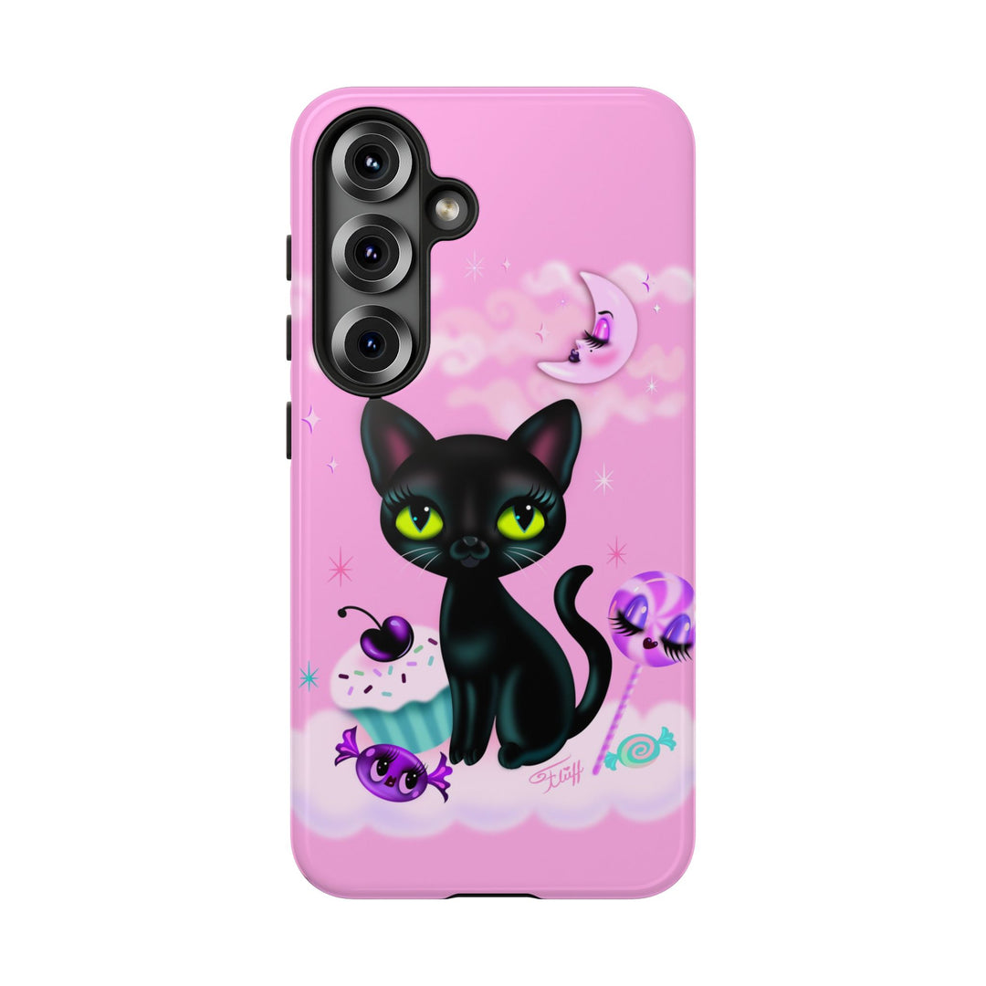 Vyolette in the Sky with Candies Pink • Tough Phone Case