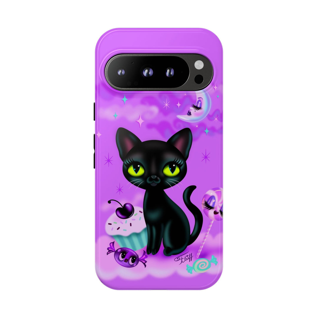 Vyolette in the Sky with Candies  • Tough Phone Case