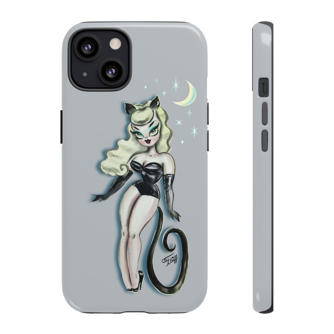 Blonde Cat Girl • Tough Phone Case