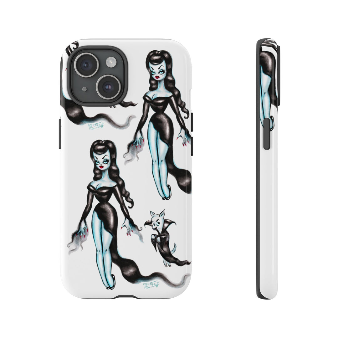 Vampira with Nosferachi • Tough Phone Case