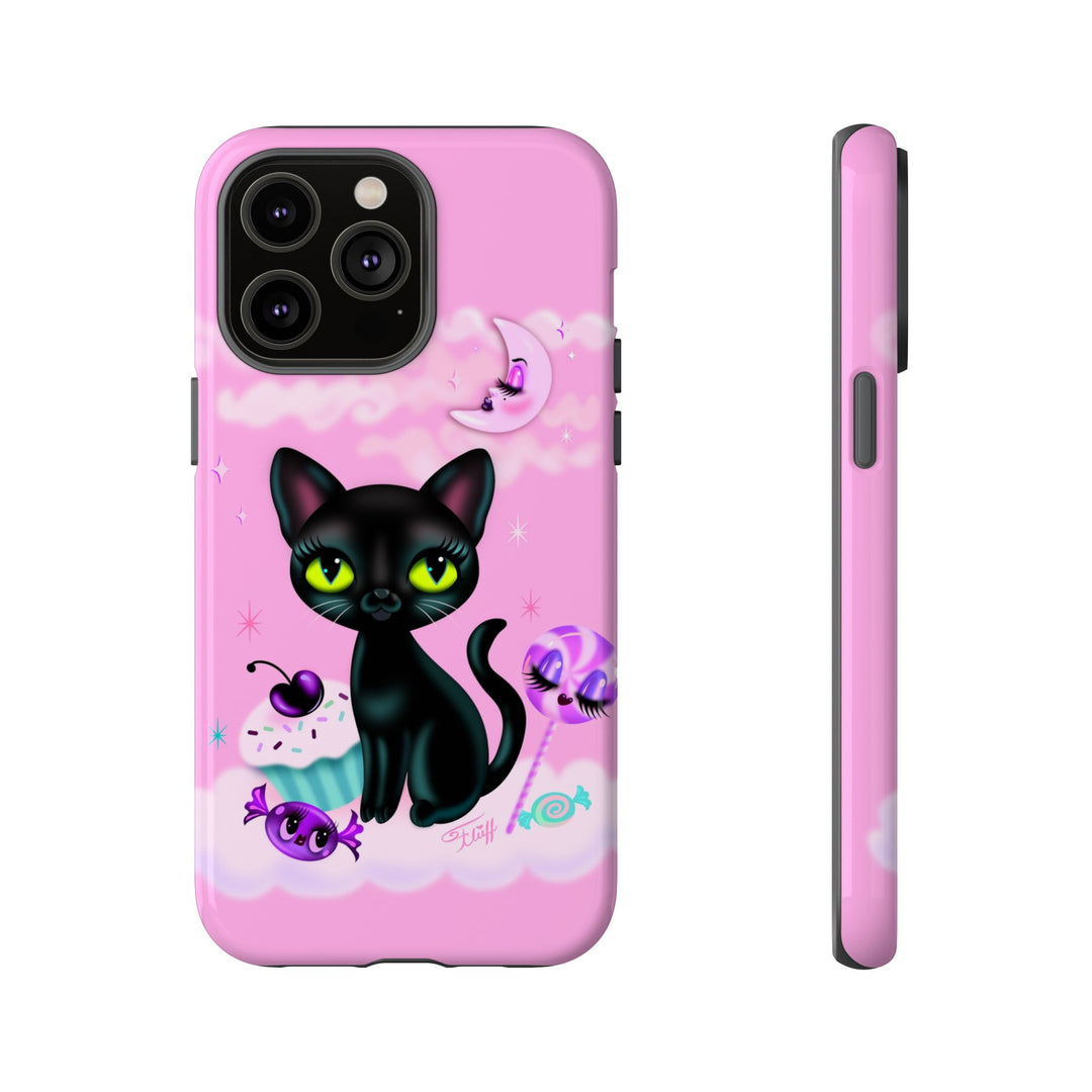 Vyolette in the Sky with Candies Pink • Tough Phone Case