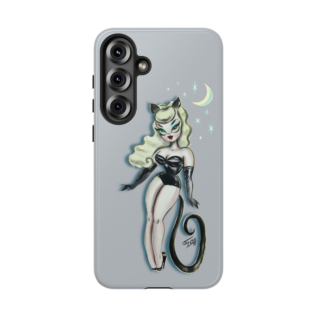 Blonde Cat Girl • Tough Phone Case