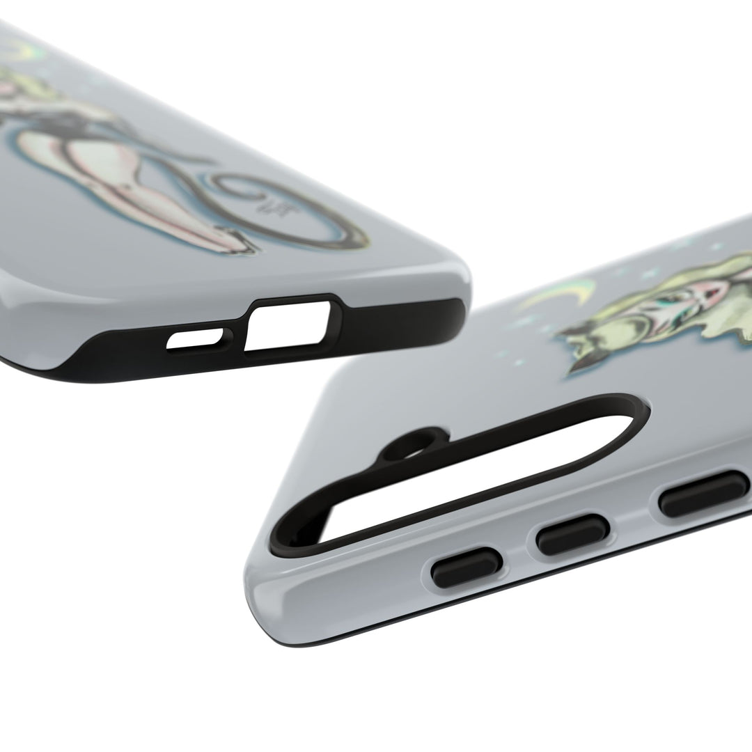 Blonde Cat Girl • Tough Phone Case