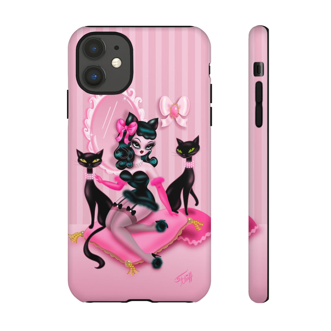 Kitten Boudoir Doll • Tough Phone Case