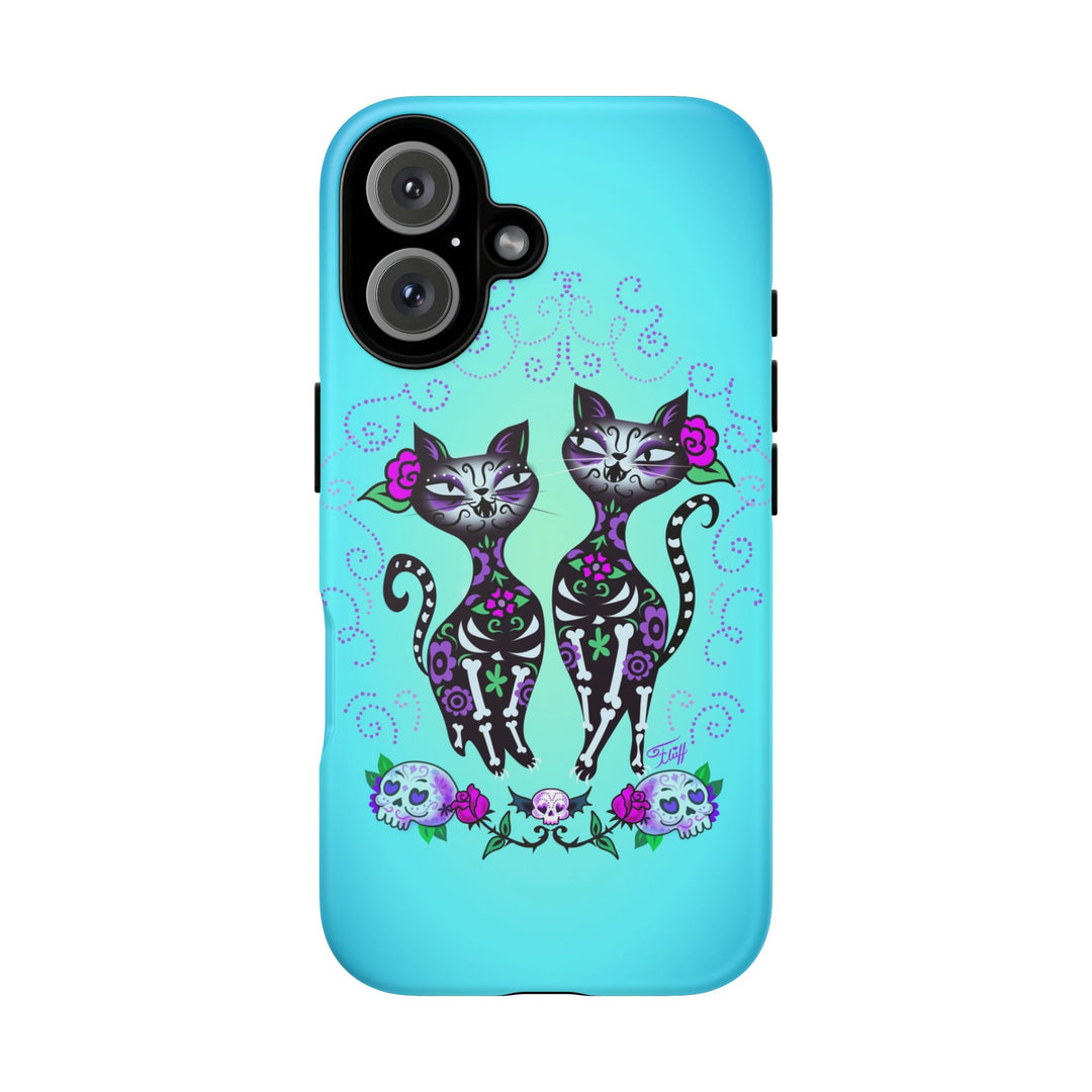 Sugar Skull Cats • Tough Phone Case