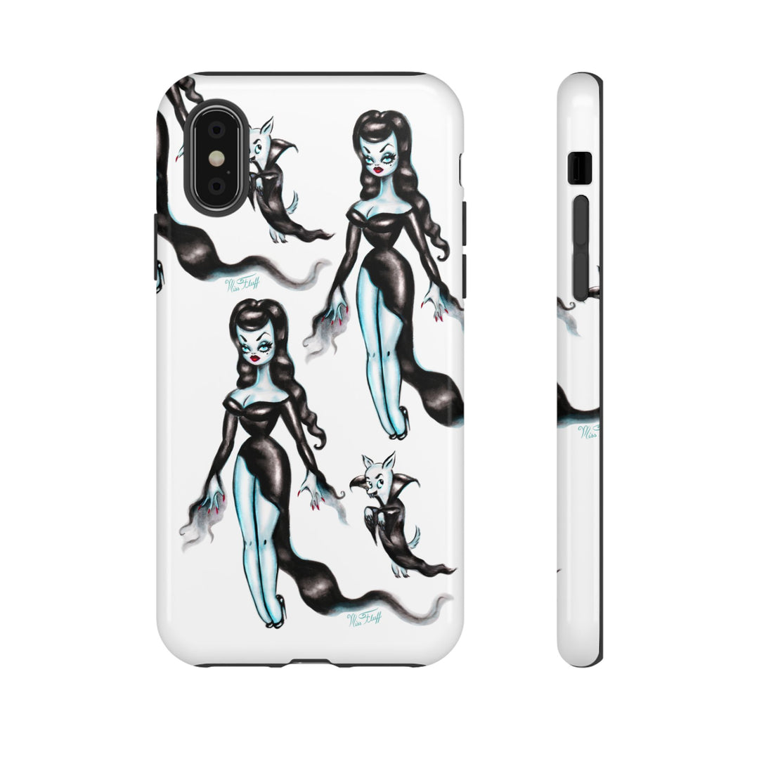 Vampira with Nosferachi • Tough Phone Case