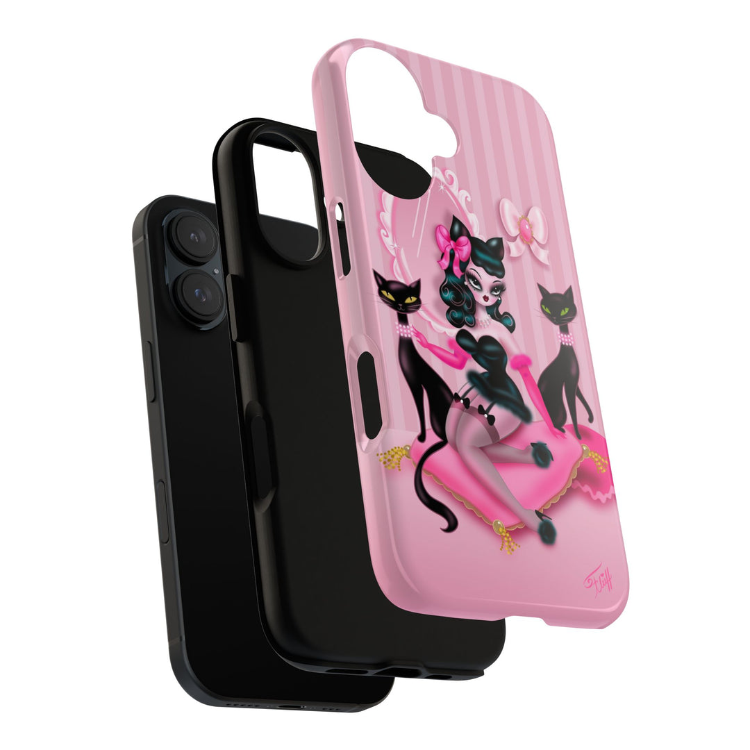 Kitten Boudoir Doll • Tough Phone Case