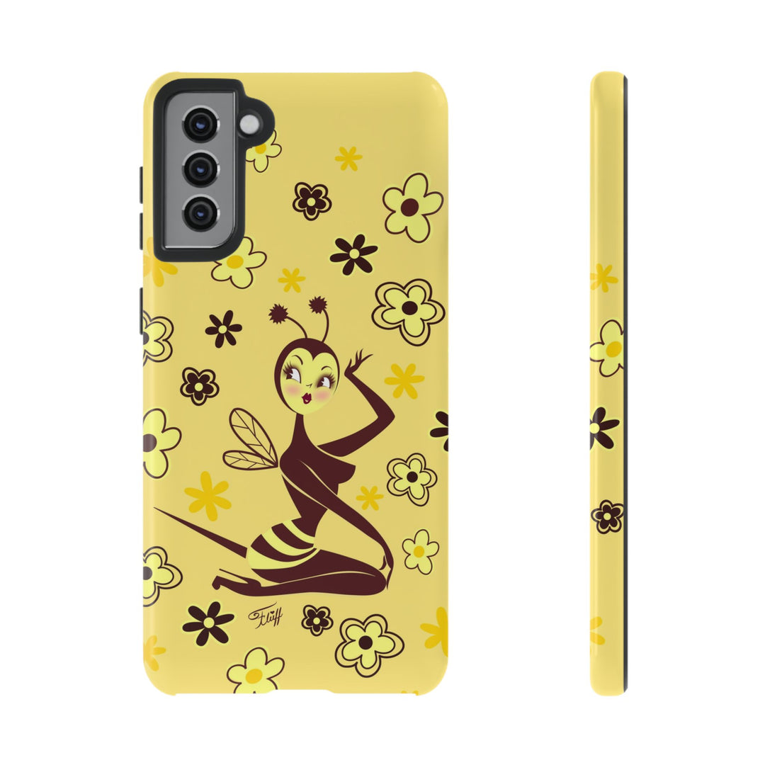 Bee Girl • Tough Phone Case