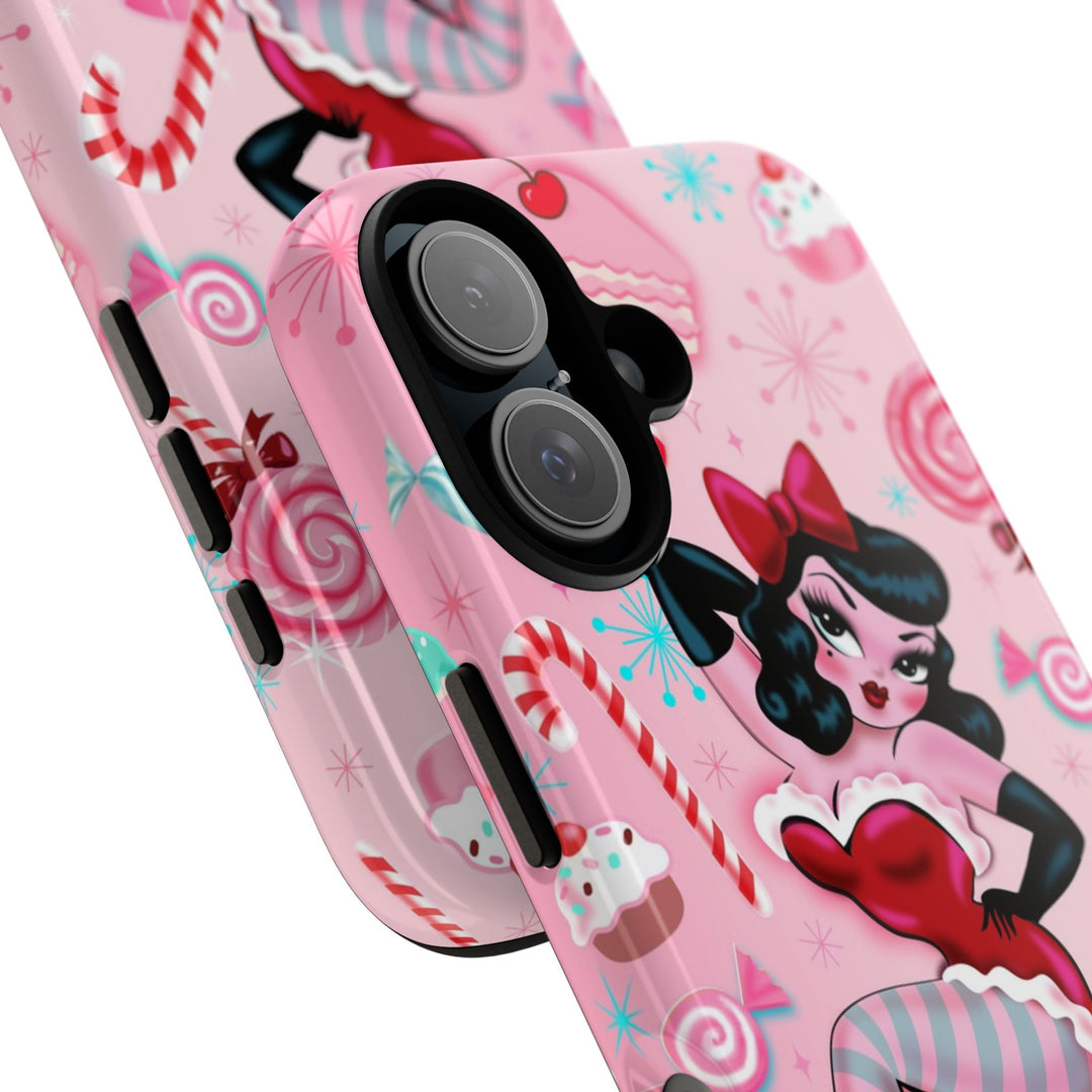 Candy Cane Martini Girl • Case Mate Galaxy S7 & S9 Slim Phone Case