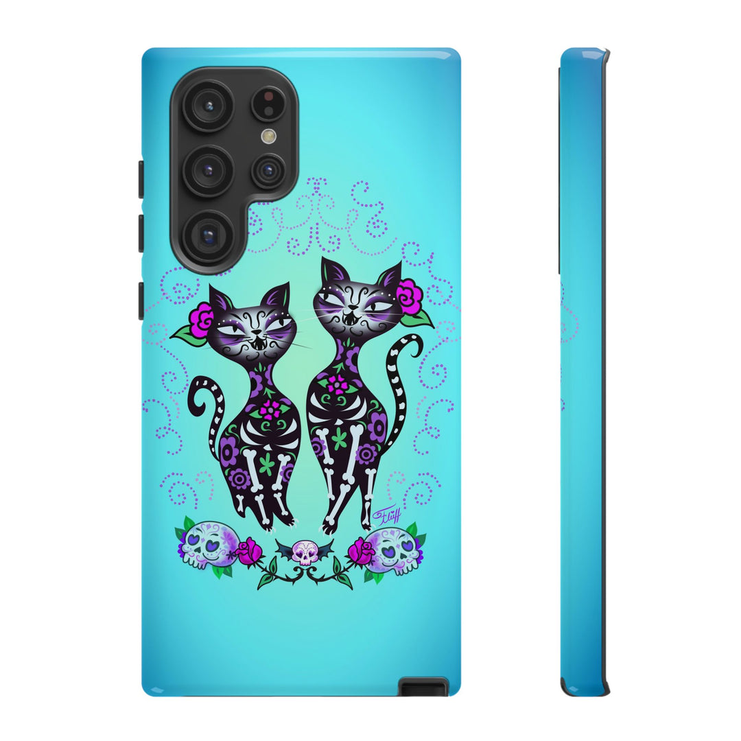 Sugar Skull Cats • Tough Phone Case