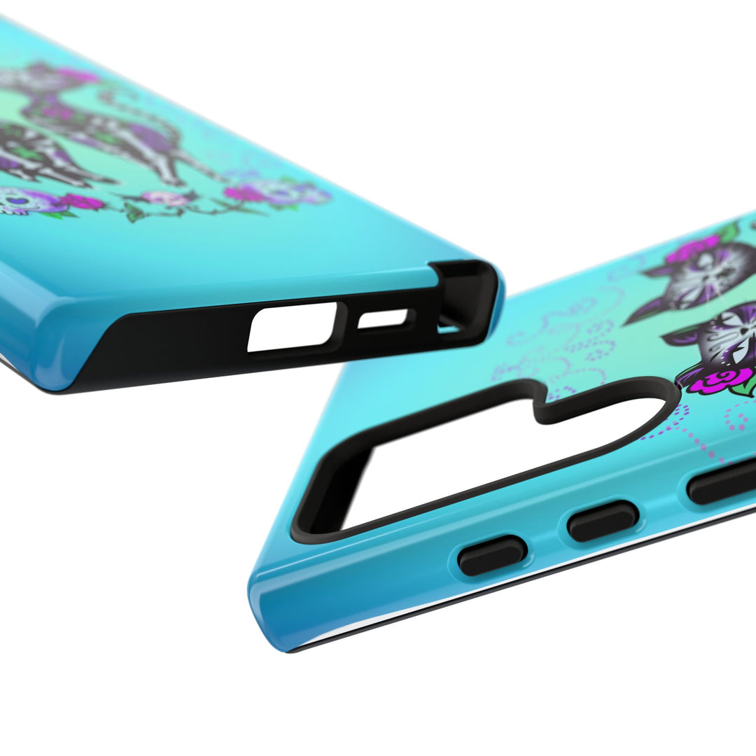 Sugar Skull Cats • Tough Phone Case