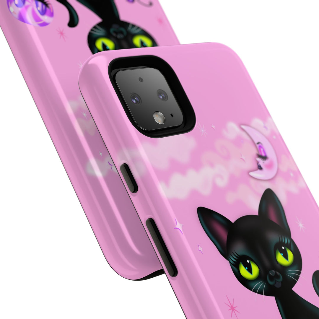 Vyolette in the Sky with Candies Pink • Tough Phone Case