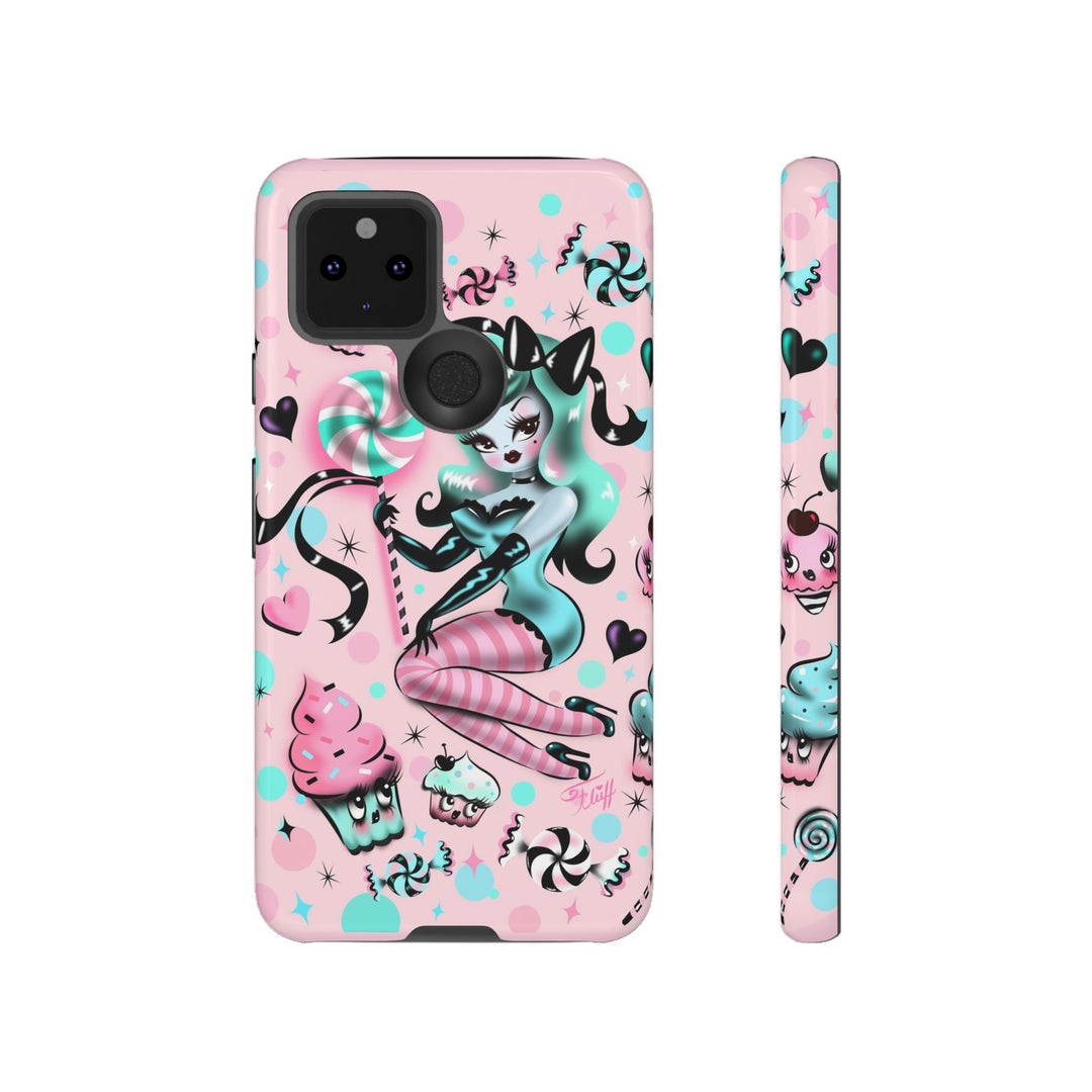 Mint Sugar Pinup • Tough Phone Case