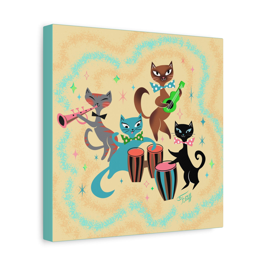 Mambo Kitties Band • Canvas Gallery Wrap 3