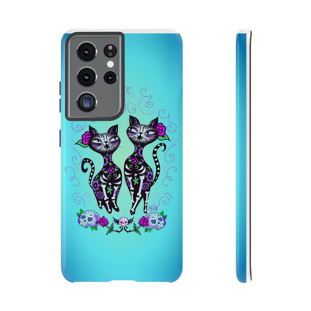 Sugar Skull Cats • Tough Phone Case