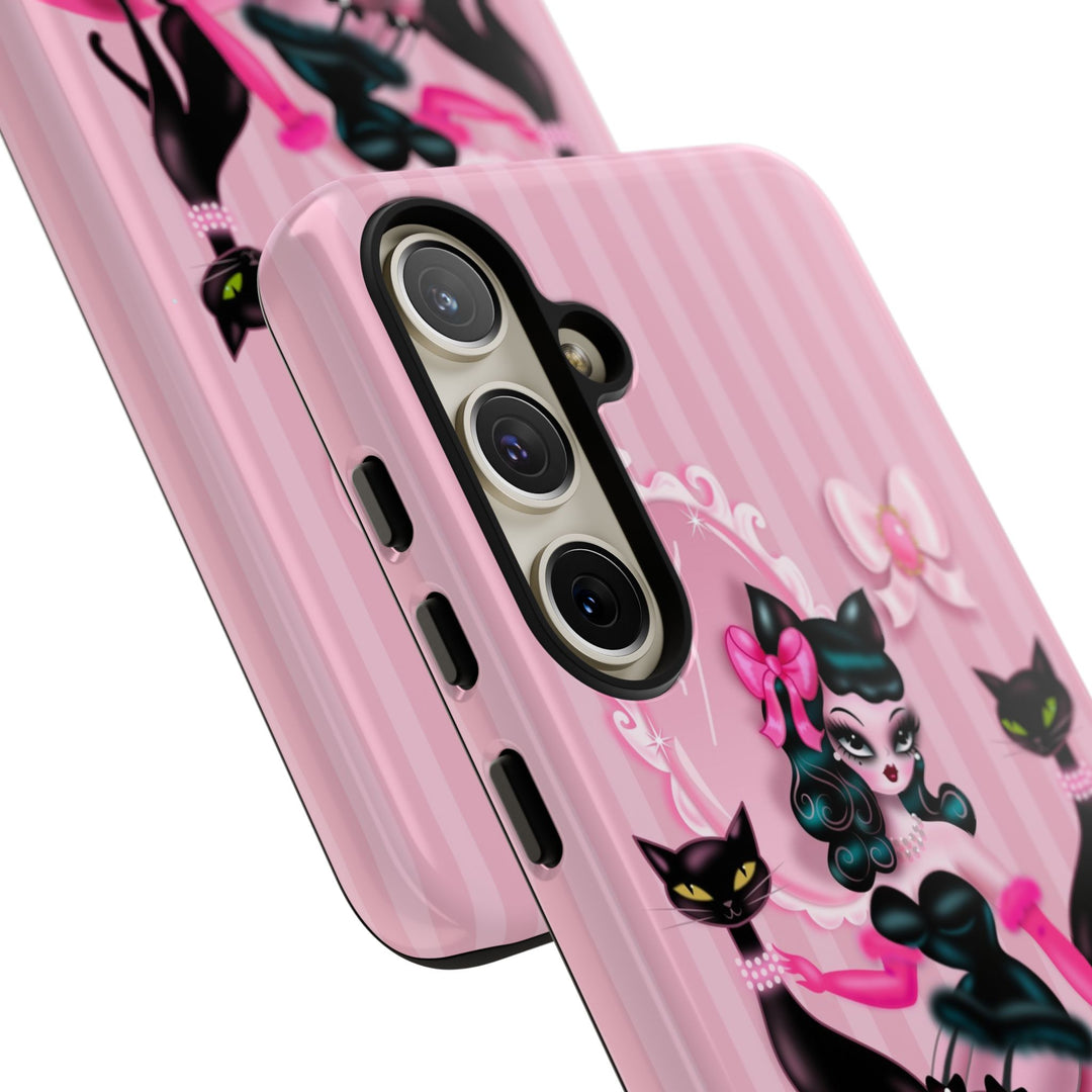 Kitten Boudoir Doll • Tough Phone Case