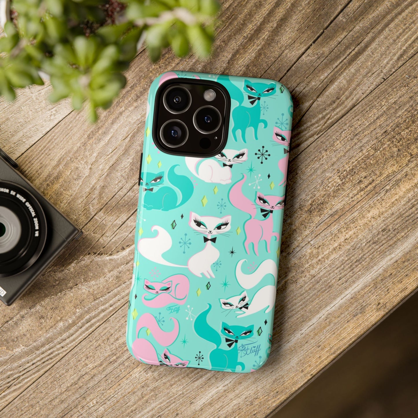 Swanky Kittens • Tough Phone Case