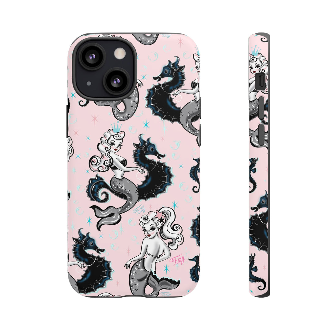 Pearla on Pink • Tough Phone Case