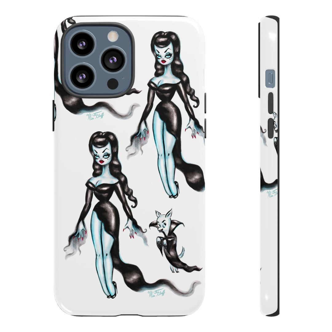 Vampira with Nosferachi • Tough Phone Case