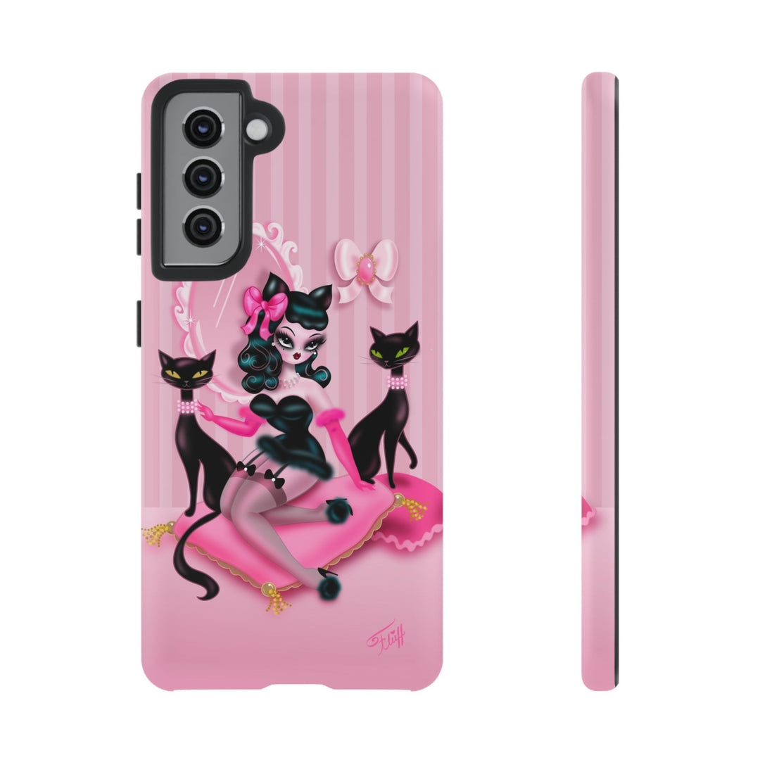 Kitten Boudoir Doll • Tough Phone Case