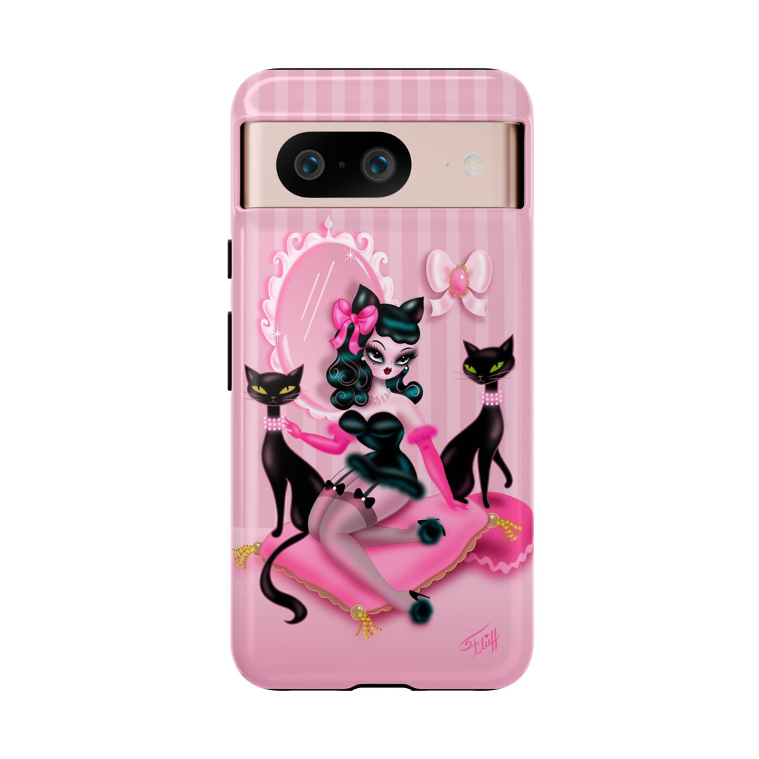 Kitten Boudoir Doll • Tough Phone Case