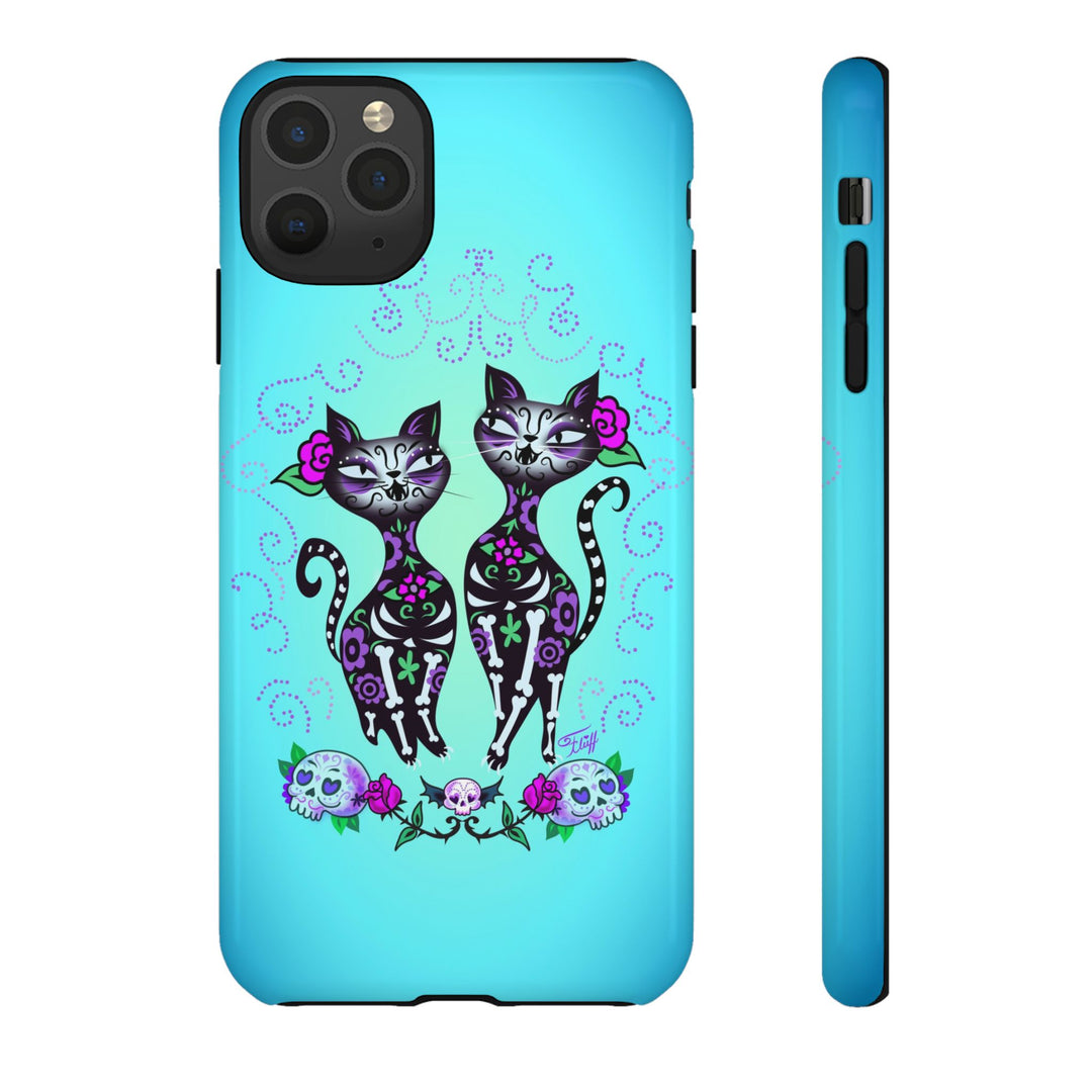 Sugar Skull Cats • Tough Phone Case