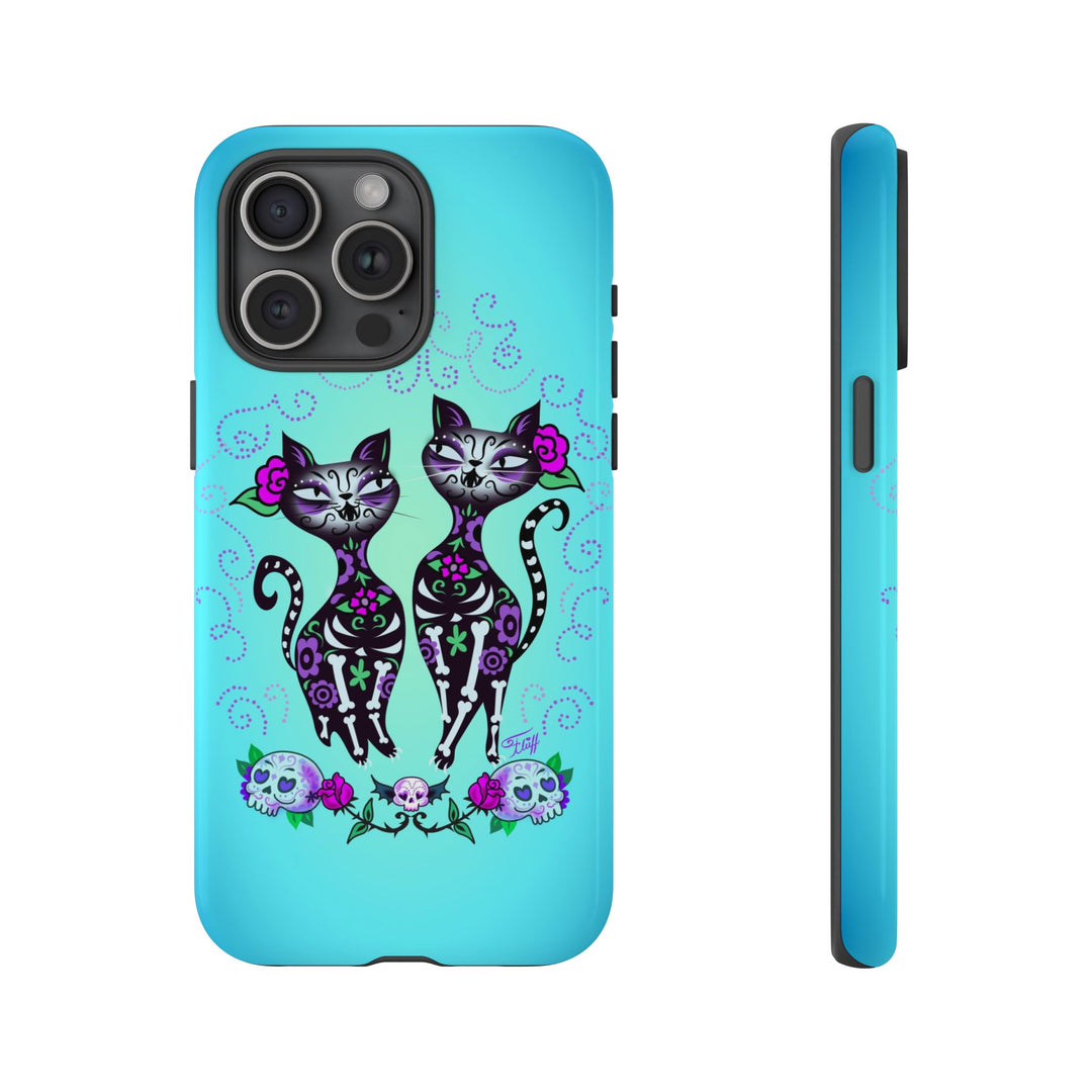 Sugar Skull Cats • Tough Phone Case