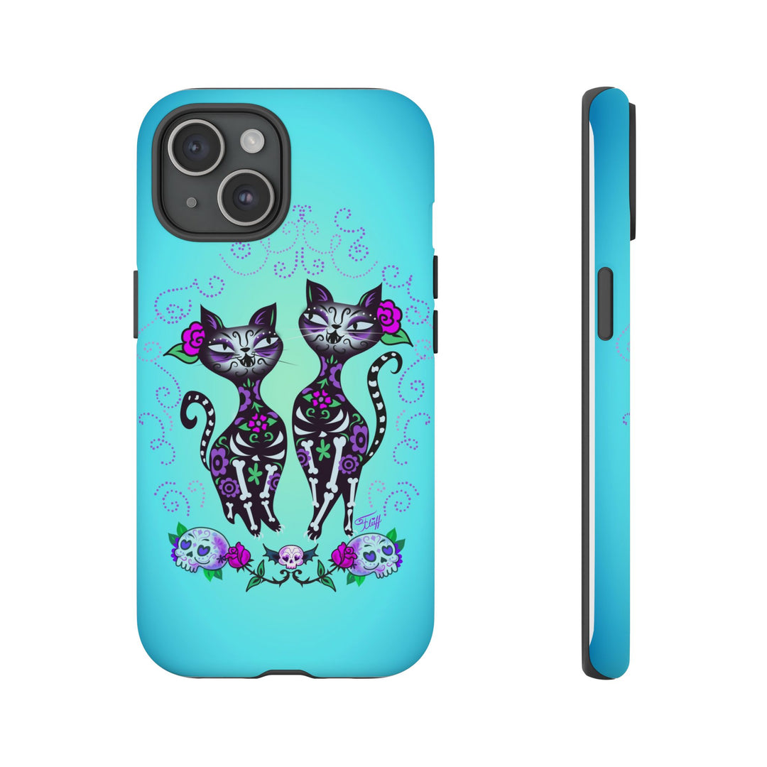 Sugar Skull Cats • Tough Phone Case