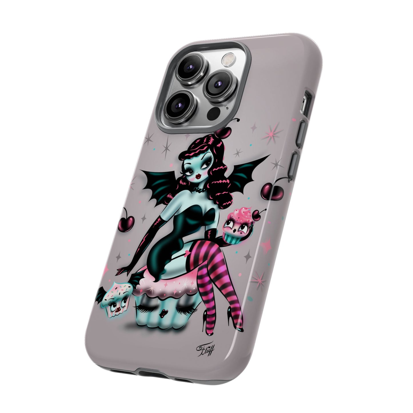 Spooky Cupcake Doll • Tough Phone Case