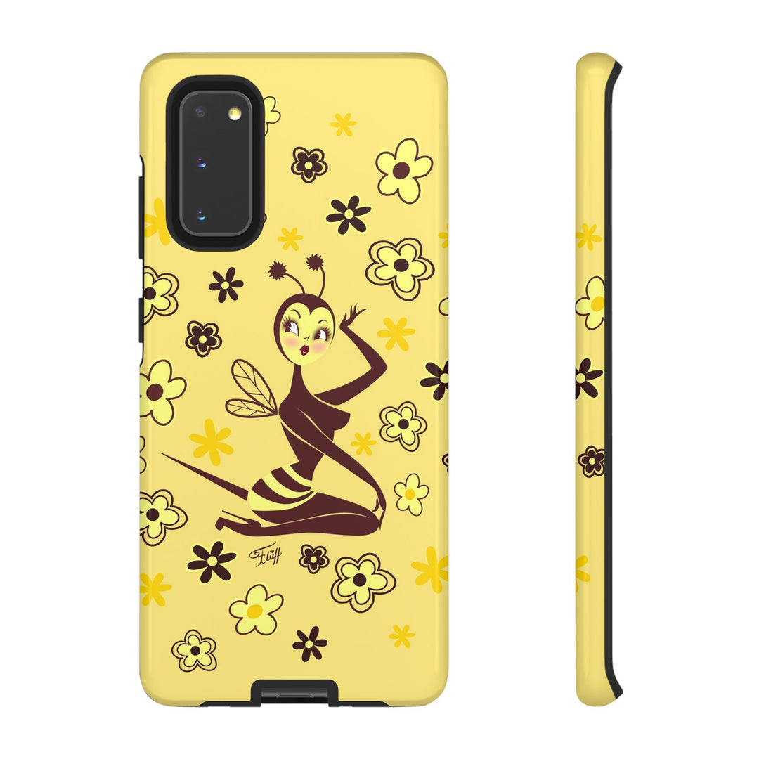 Bee Girl • Tough Phone Case