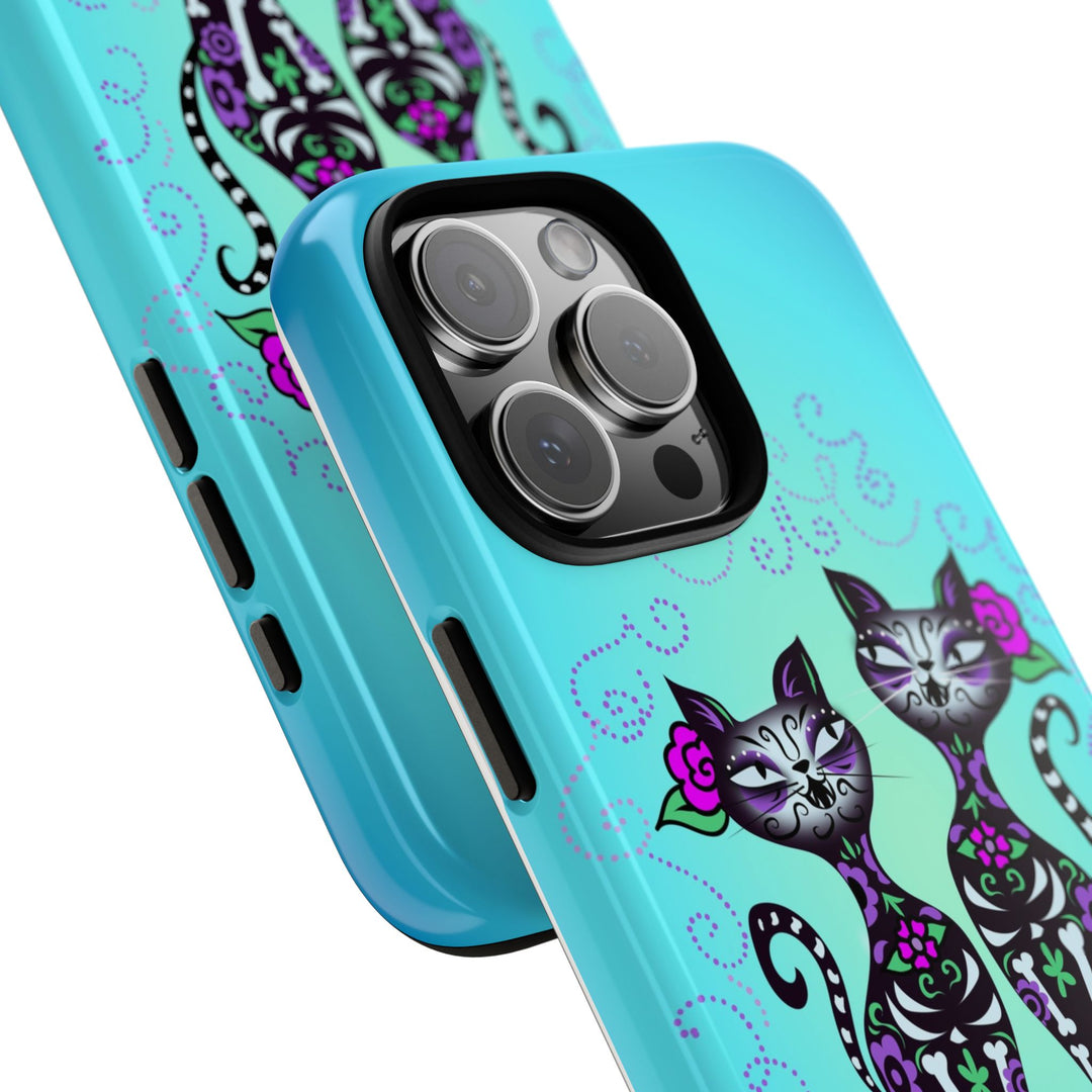 Sugar Skull Cats • Tough Phone Case