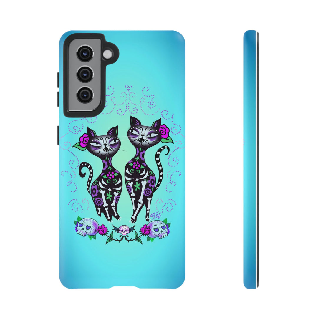 Sugar Skull Cats • Tough Phone Case